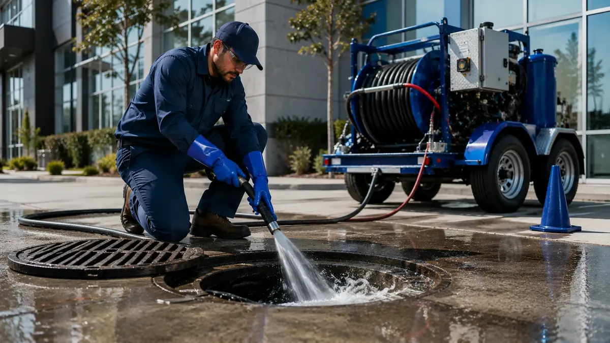 Commercial Hydro Jet Drain Cleaning in Lompoc