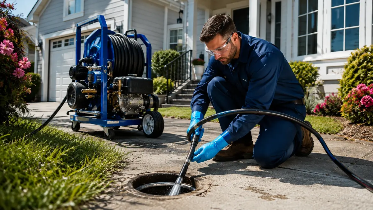 Residential Hydro Jet Drain Cleaning in Lompoc