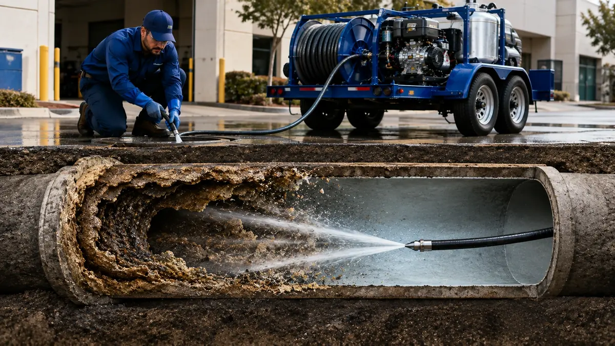 Sewer Pipe Descaling in Lompoc